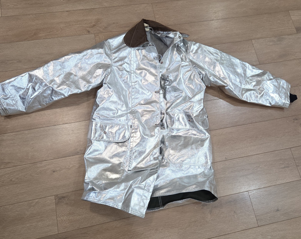 Body Guard Aluminized Firefighter Proximity Jacket Turnout Coat 46 40 34